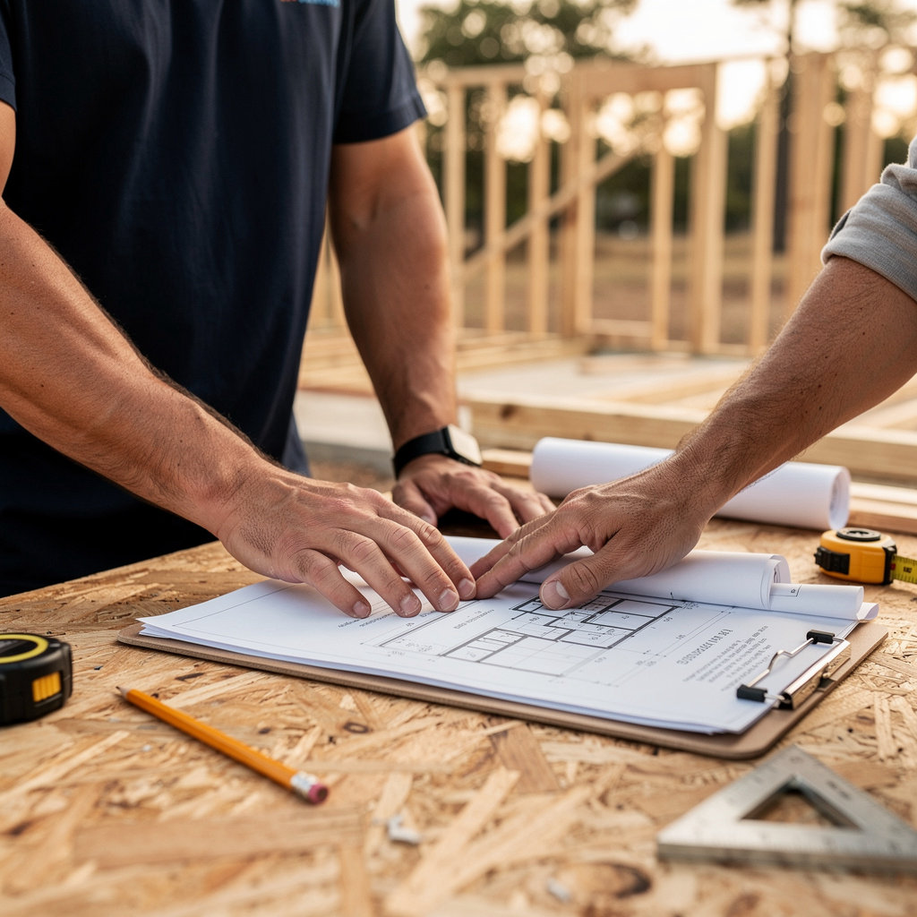 SE Custom Homes building a residential home in East Texas, a trusted East Texas custom home builder